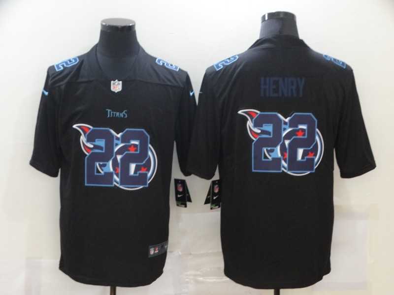 Nike Titans 22 Derrick Henry Black Shadow Logo Limited Jersey Dzhi,We sell and wholesale Nike Titans 22 Derrick Henry Black Shadow Logo Limited Jersey Dzhi on line form chian!